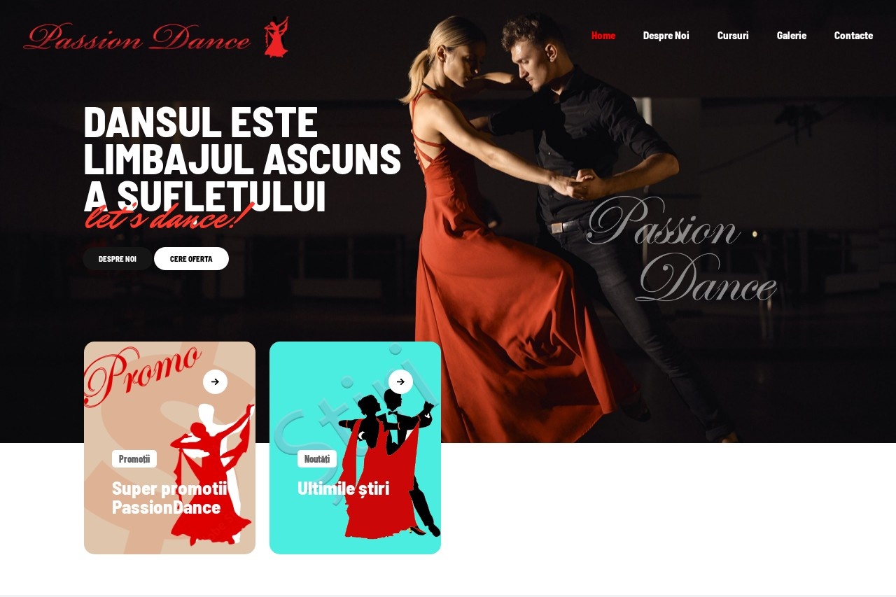  Cursuri de Dansuri Chisinau, Moldova – screenshot desktop