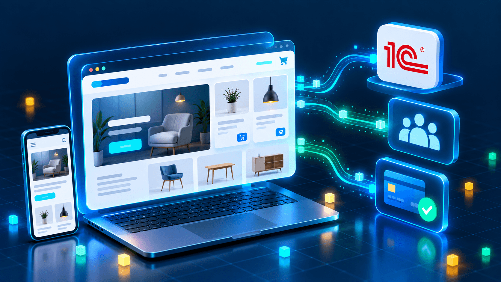 Site simplu, magazin online sau platformă integrată cu 1C? Diferențele pe care nimeni nu ți le explică înainte să plătești