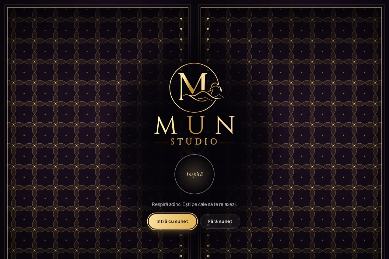 MUN Studio | Masaj profesional în Chișinău